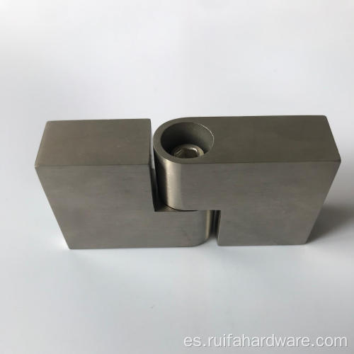 Conector de tubería rectangular de acero inoxidable ajustable